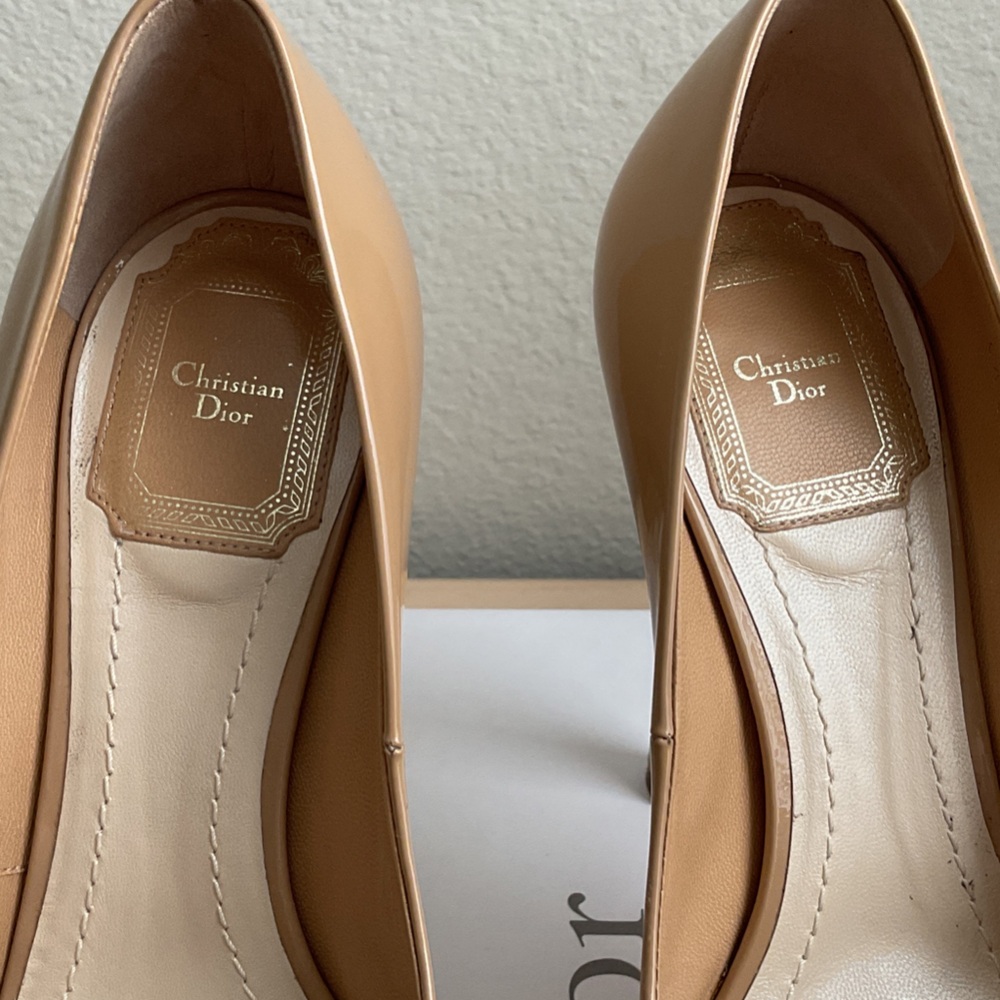 Dior Women's Beige Heels - Picture 12 of 14